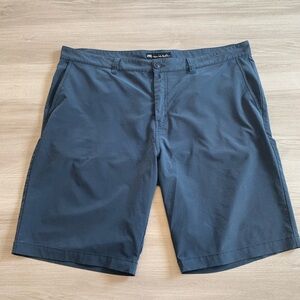 Travis Mathew Chino Golf Shorts Mens Size 42 Blue 11" Inseam